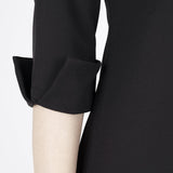 Embroidered Black Dress JASPER