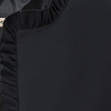 Frills Long Blazer, Blazer woman, blazer black