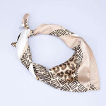 Geometric Print Neck Scarf JASPER