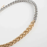 Gold-Silver two tone Necklace