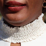 Halter Gathers-Neck Blouse ,blouse 