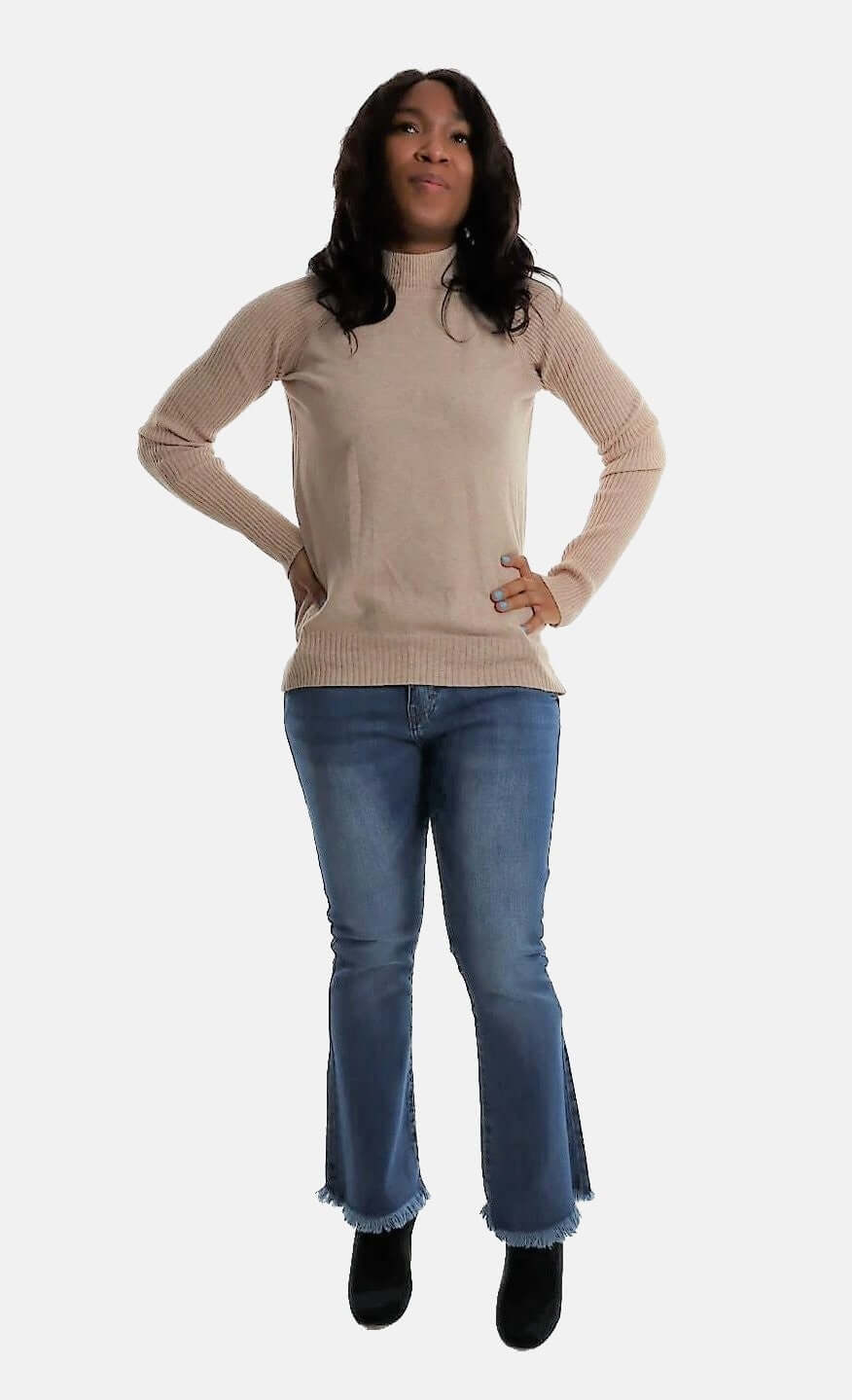 High Rise Flare Jeans JASPER