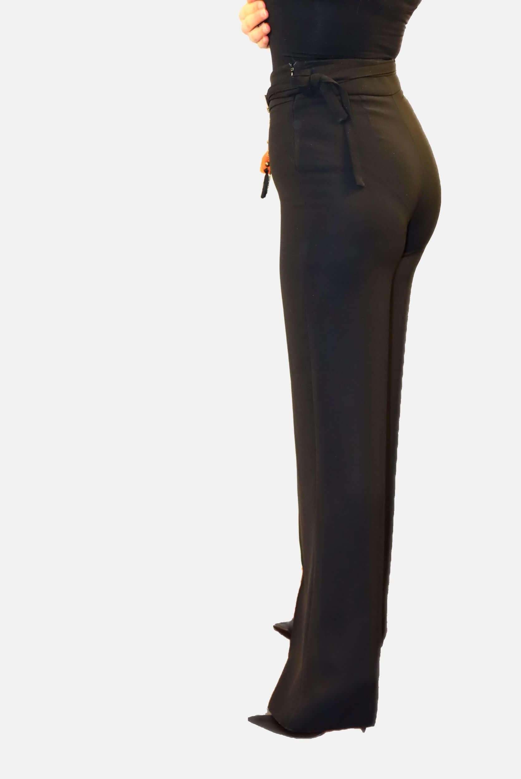 Hugging Business Trousers , Business Trousers, wide leg trousers, pallazzo trousers,black trousers