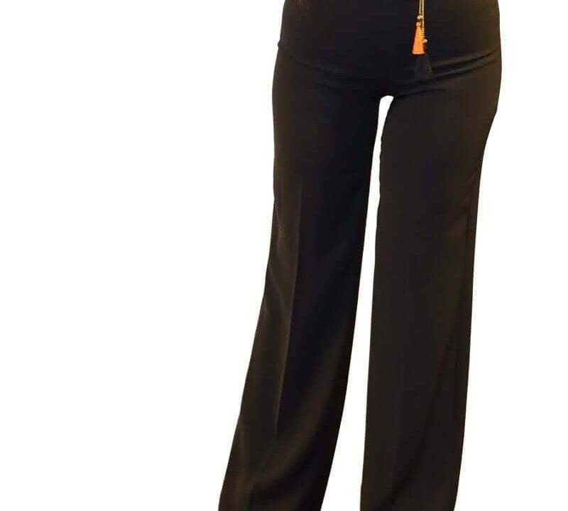 Hugging Business Trousers , Business Trousers, wide leg trousers, pallazzo trousers,black trousers
