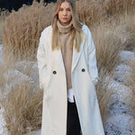 Ivory Wool Coat ,Wool Coat, Ivory Wool Coat, Long Coat, Coat woman, Coat winter, Coat