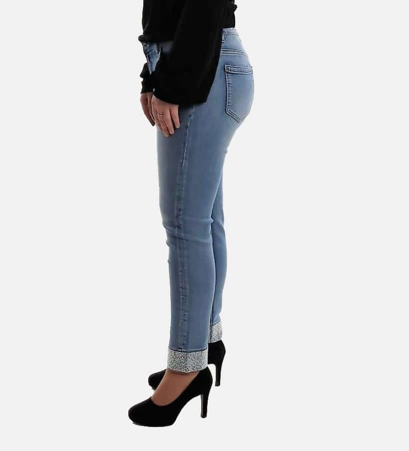 Jeans with Hems Stones JASPER