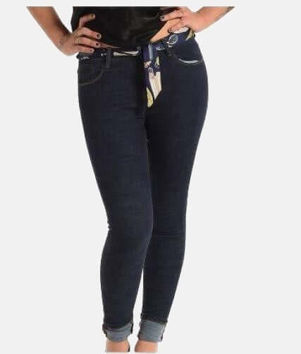 Jeans with Silk Belt JASPER
