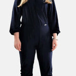 Jumpsuit With Elastic Cuffs Globaltex