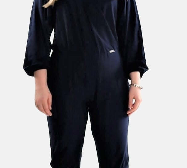 Jumpsuit With Elastic Cuffs Globaltex