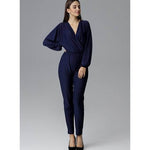 Jumpsuit With Elastic Cuffs Globaltex