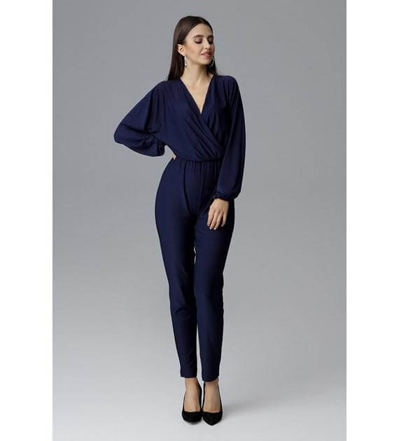 Jumpsuit With Elastic Cuffs Globaltex