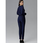 Jumpsuit With Elastic Cuffs Globaltex
