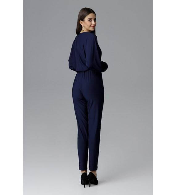 Jumpsuit With Elastic Cuffs Globaltex