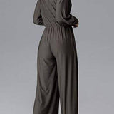 Jumpsuit with Belt Globaltex