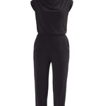 Jumpsuit with backslit , Jumpsuit with backslit,Jumpsuit, Jumpsuit black, Jumpsuit with elastic