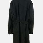 Lapel Wool Coat , Coat, Wool Coat, Black Coat, Coat Woman, Wool Coat with Belt
