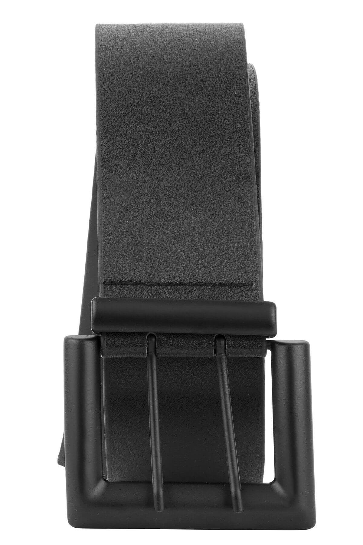 Leather Belt , Black Leather Belt, black belt, leather belt, belt with square buckle