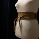 Leather Belt with insert ,Leather Belt with insert, Leather soft belt, leather wrap belt 