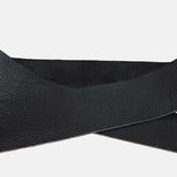 Leather Wide Belt Leather Broad Belt, leather belt with round buckle, Belt Woman