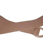 Leather Broad Belt Leather Broad Belt, leather belt with round buckle, Belt Woman