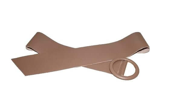 Leather Broad Belt Leather Broad Belt, leather belt with round buckle, Belt Woman