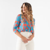 Palm Leaves Print Bodysuit