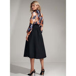 High Waist Banded Skirt 