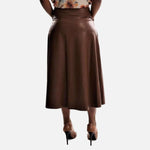 Maxi Leather skirt ,Maxi skirt Leather, Skirt, Leather Skirts, Black Skirt Leather, Brown