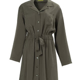 Shirt Dress with Belt