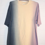 Oversized T-Shirt Dress Dip Dye 