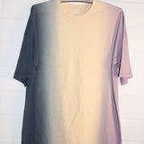 Oversized T-Shirt Dress Dip Dye 