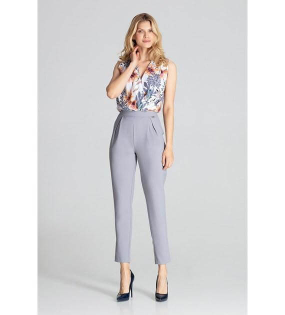Pants with Pleats Globaltex