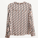 Pattern Shirt JASPER Mode, Geometric pattern shirt