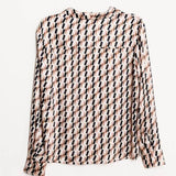 Pattern Shirt JASPER Mode, Geometric pattern shirt