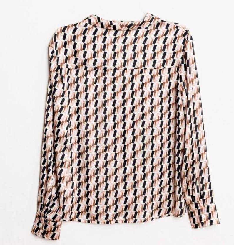 Pattern Shirt JASPER Mode, Geometric pattern shirt