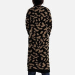 Paw Pattern Cardigan ,Long Cardigan