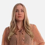 Polka Blouse with loops , Polka Blouse with loops, Blouse with dots, Blouse Woman with Bowtie