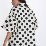 Polka Dots Cotton Shirt ,spots shirts, polka dot shirt