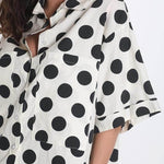 Polka Dots Cotton Shirt ,spots shirts, polka dot shirt