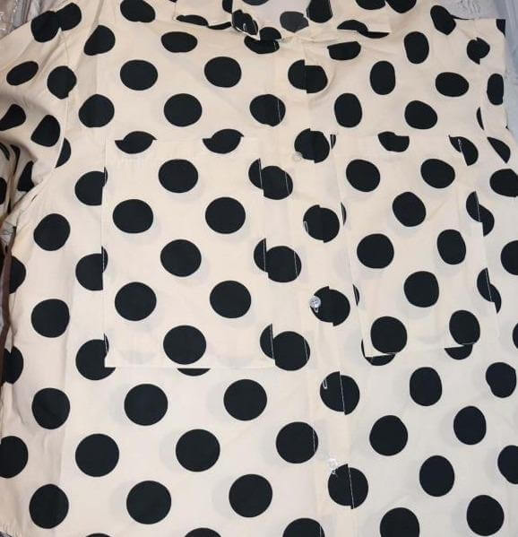 Polka Dots Cotton Shirt ,spots shirts, polka dot shirt