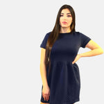 Prom Quilted Dress Mini dress, Navy dress ladies 