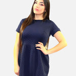 Prom Quilted Dress Mini dress, Navy dress ladies 