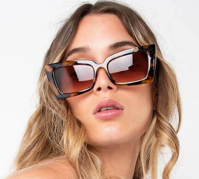 Rectangular Sunglasses woman