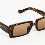 Rectangular Sunglasses brown