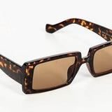 Rectangular Sunglasses brown