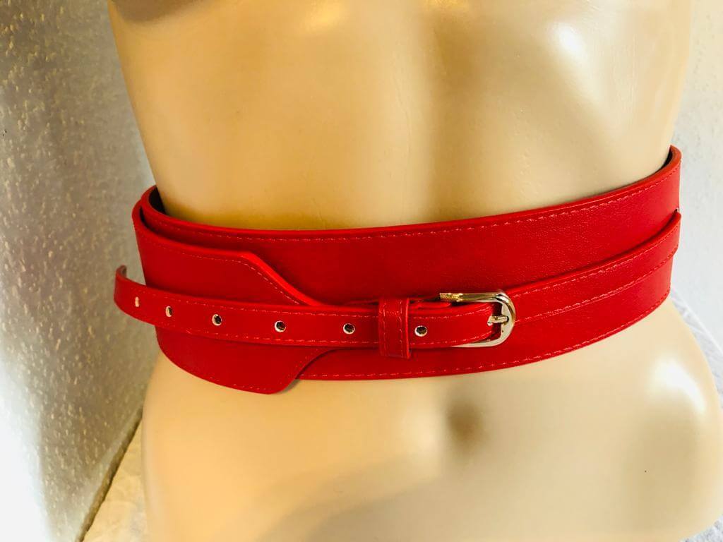Red Leather Belt, belt woman