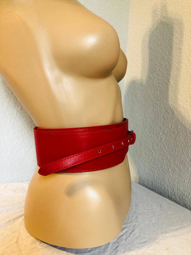 Red Leather Belt , belt