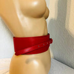 Red Leather Belt , belt