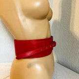 Red Leather Belt , belt