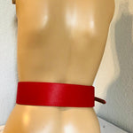 Red Leather Beltbelt leather woman